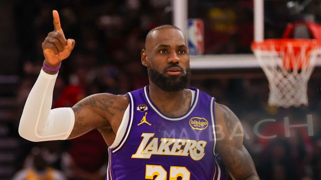 Los-Angeles-Lakers-forward-LeBron-James-maybach