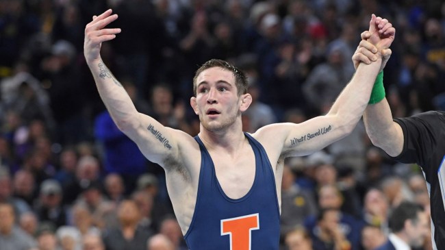 Lucas Byrd NCAA Wrestling Illinois