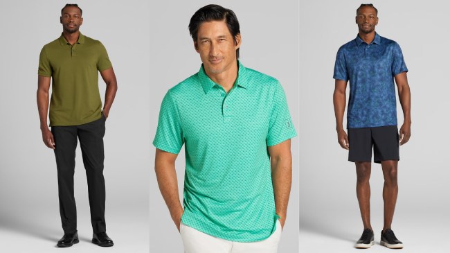 Men's Wearhouse golf apparel