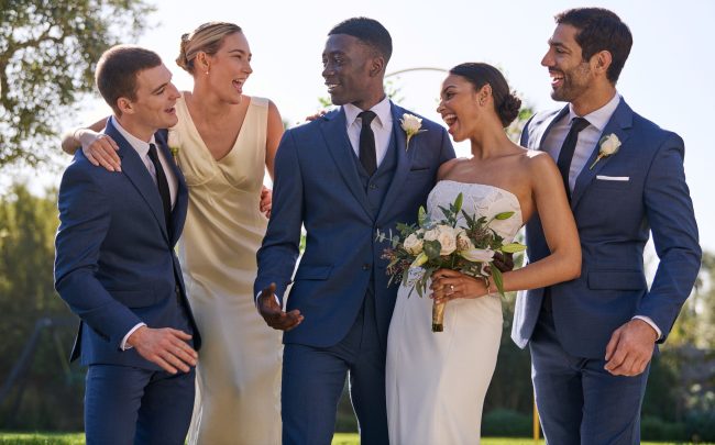 Men's Wearhouse for wedding season