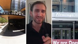 Miami Man Goes To Truluck’s. Then He Walks To Fleming’s After 10 minutes Of No Service. Then The Truluck’s Manager Comes Looking For Him In Fleming’s