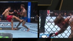 UFC Fighter Throws Up After Getting Kicked In The Nuts At UFC 326