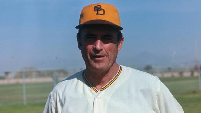 Padres manager Preston Gomez