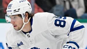 Maple Leafs forward Semyon Der-Arguchintsev