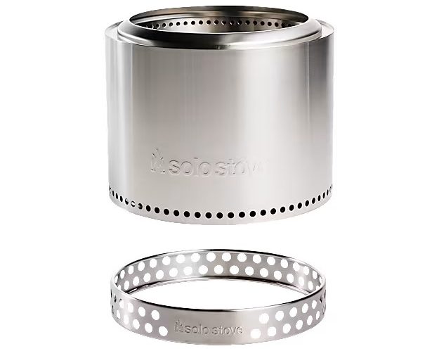 Solo Stove Bonfire 19.5" Fire Pit + Stand Bundle