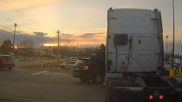 Ohio Police Officer Goes Viral Clinging To Door Of Semi Trying To Stop Suspect After Incident At IHOP