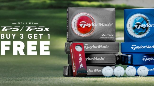 TaylorMade golf balls on sale