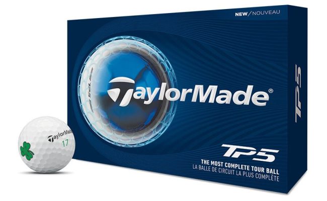 TP5 St. Patrick's Day Golf Balls