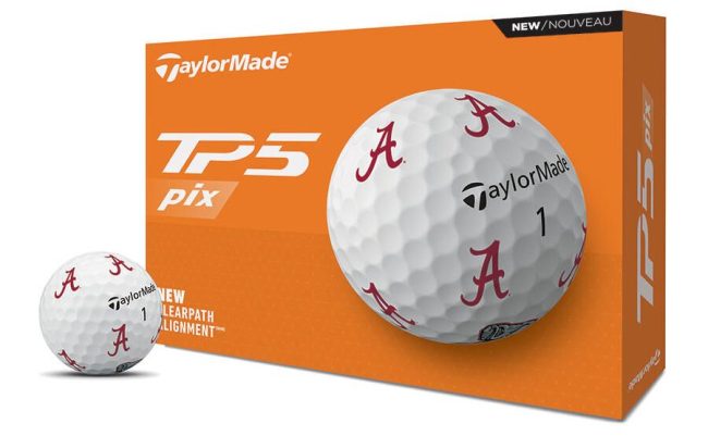 TaylorMade TP5 pix Collegiate Golf Balls