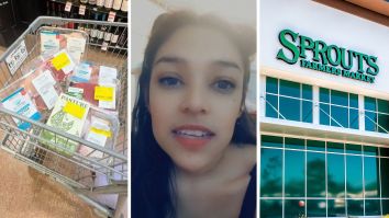 Texas Woman Gets Shopping Cart Full Of Chicken, Beef For Only $22 At Sprouts. It’s Because She Went At A Specific Time Of Day