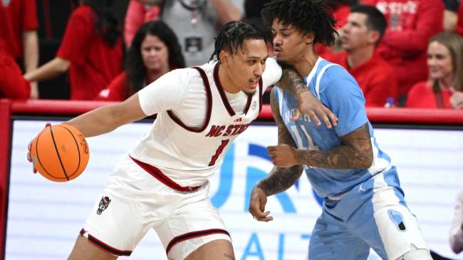 UNC vs NC State basketball