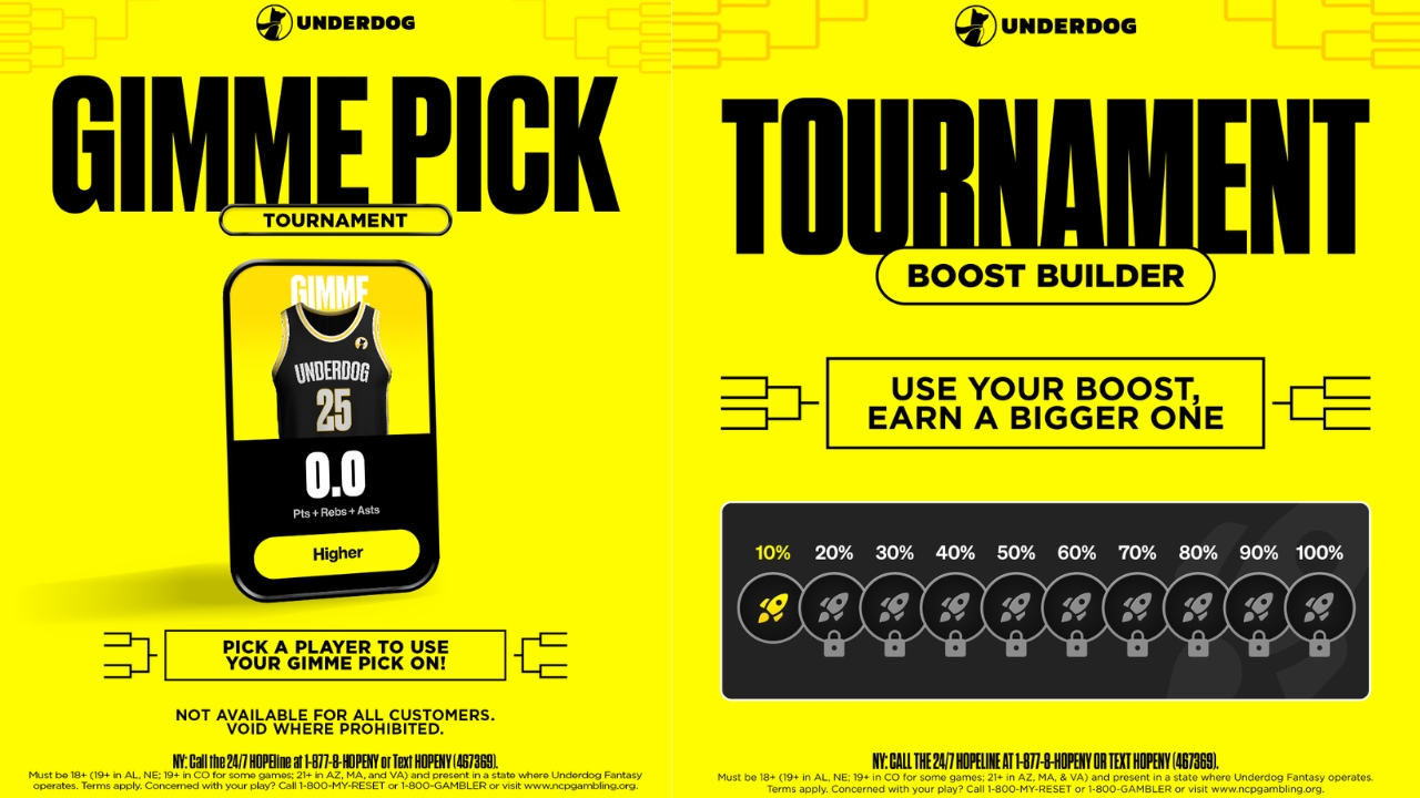 Underdog Offers Fantasy Picks for NCAA Tournament