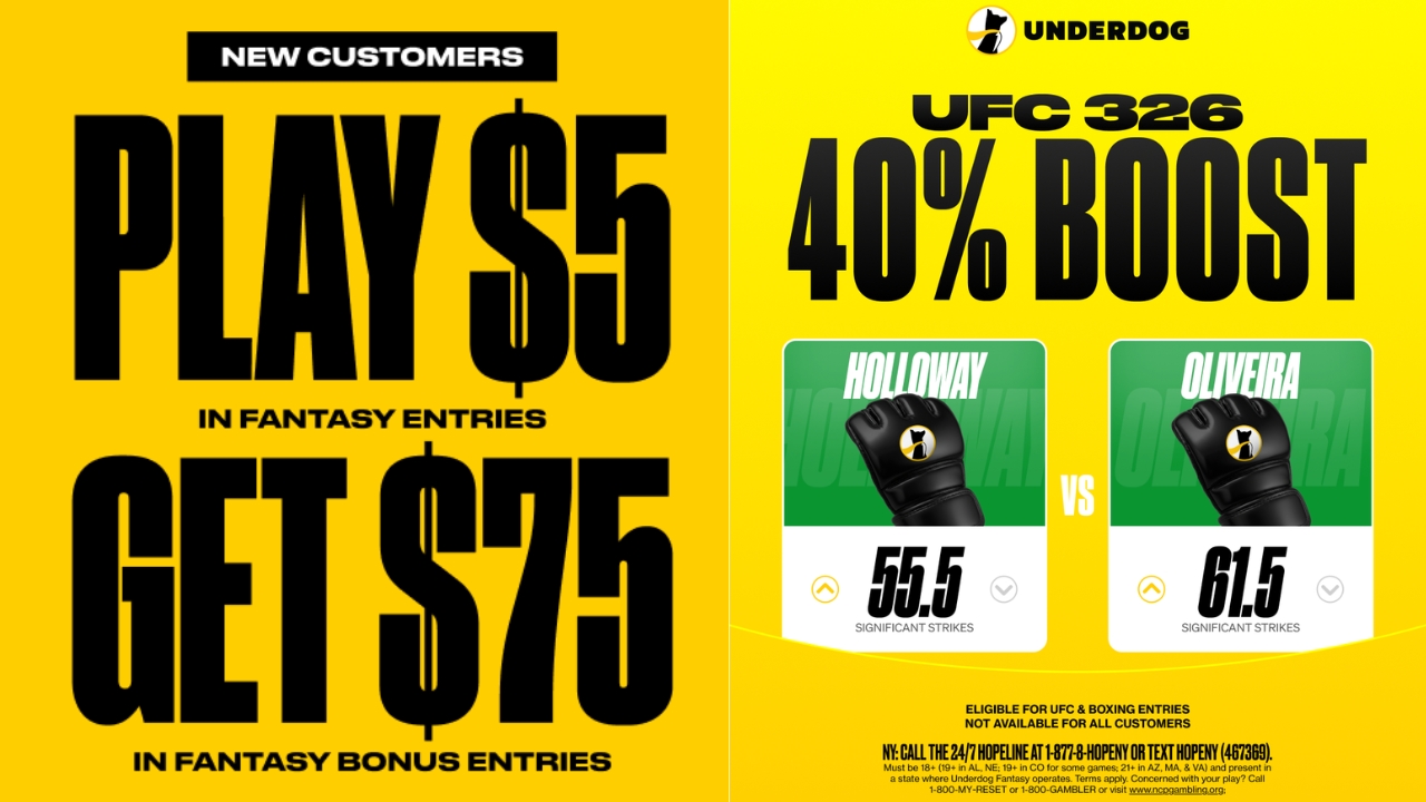 UFC 326 Fantasy Picks with Underdog