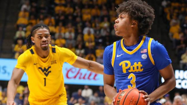West Virginia vs Pitt basketball