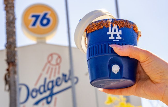 Watermelon Habanero margarita at Dodgers game