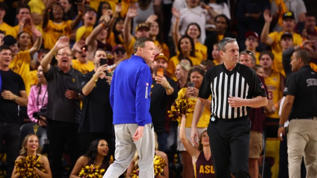 Kansas coach Bill Self is ejected vs. Arizona State
