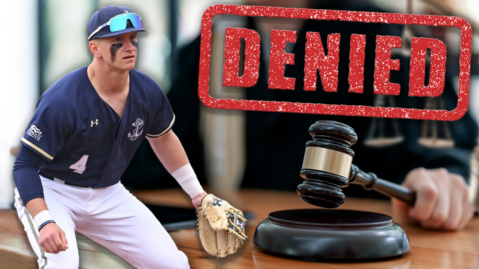 Navy Baseball Player's Restraining Order Denied