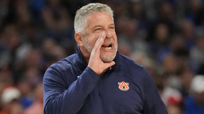Auburn coach Bruce Pearl