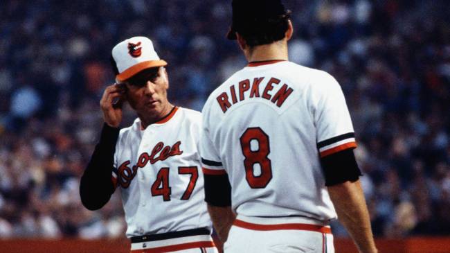 Orioles manager Cal Ripken Sr.