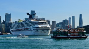 Carnival Cruise in Sydney Harbor, Australia