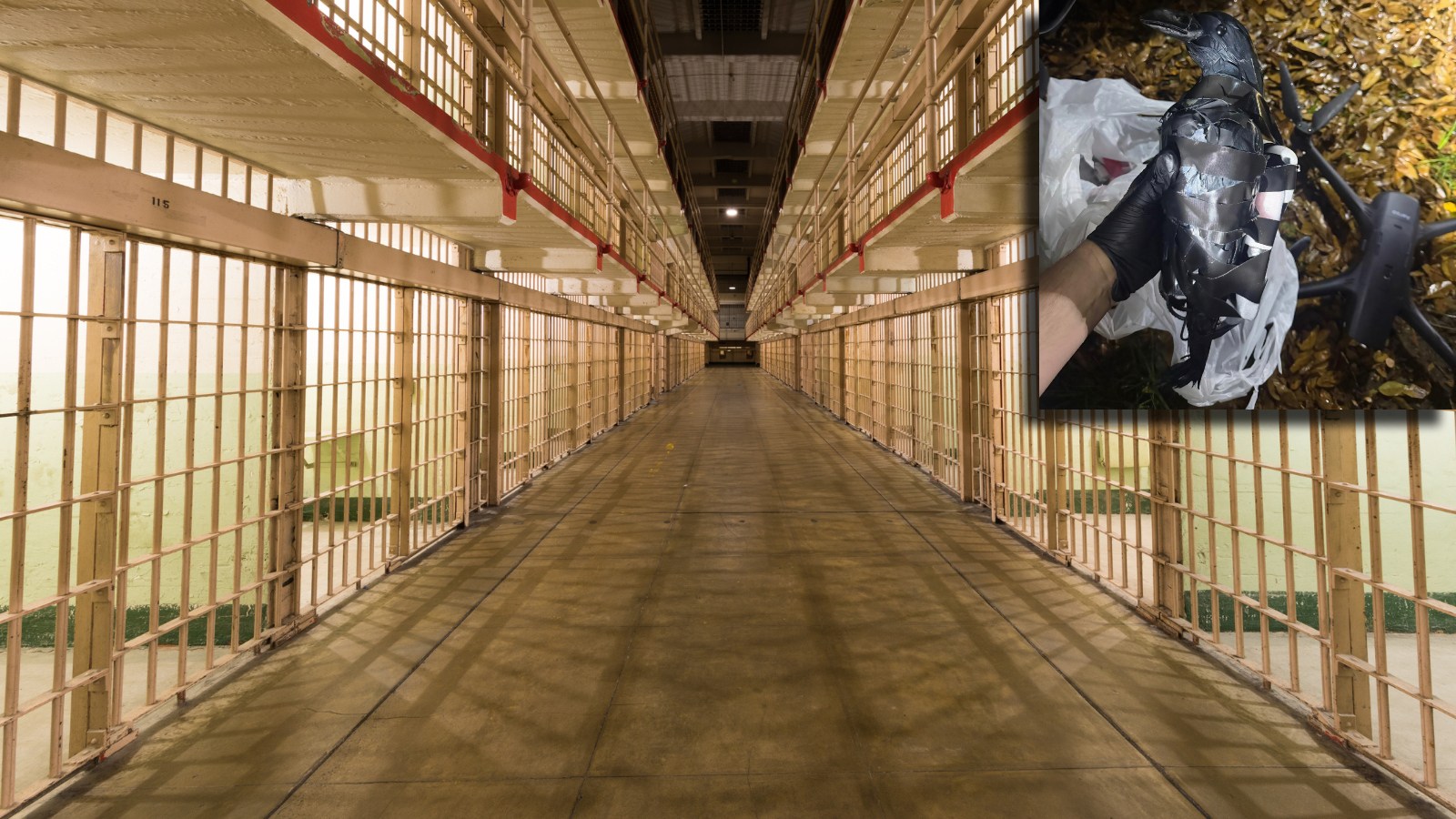 Women Arrested For Dropping Plastic 'Crows' With Drugs Into Prison