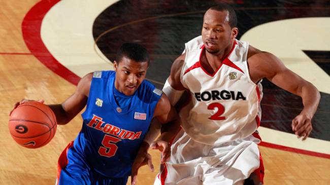 Florida vs Georgia basketball in 2008