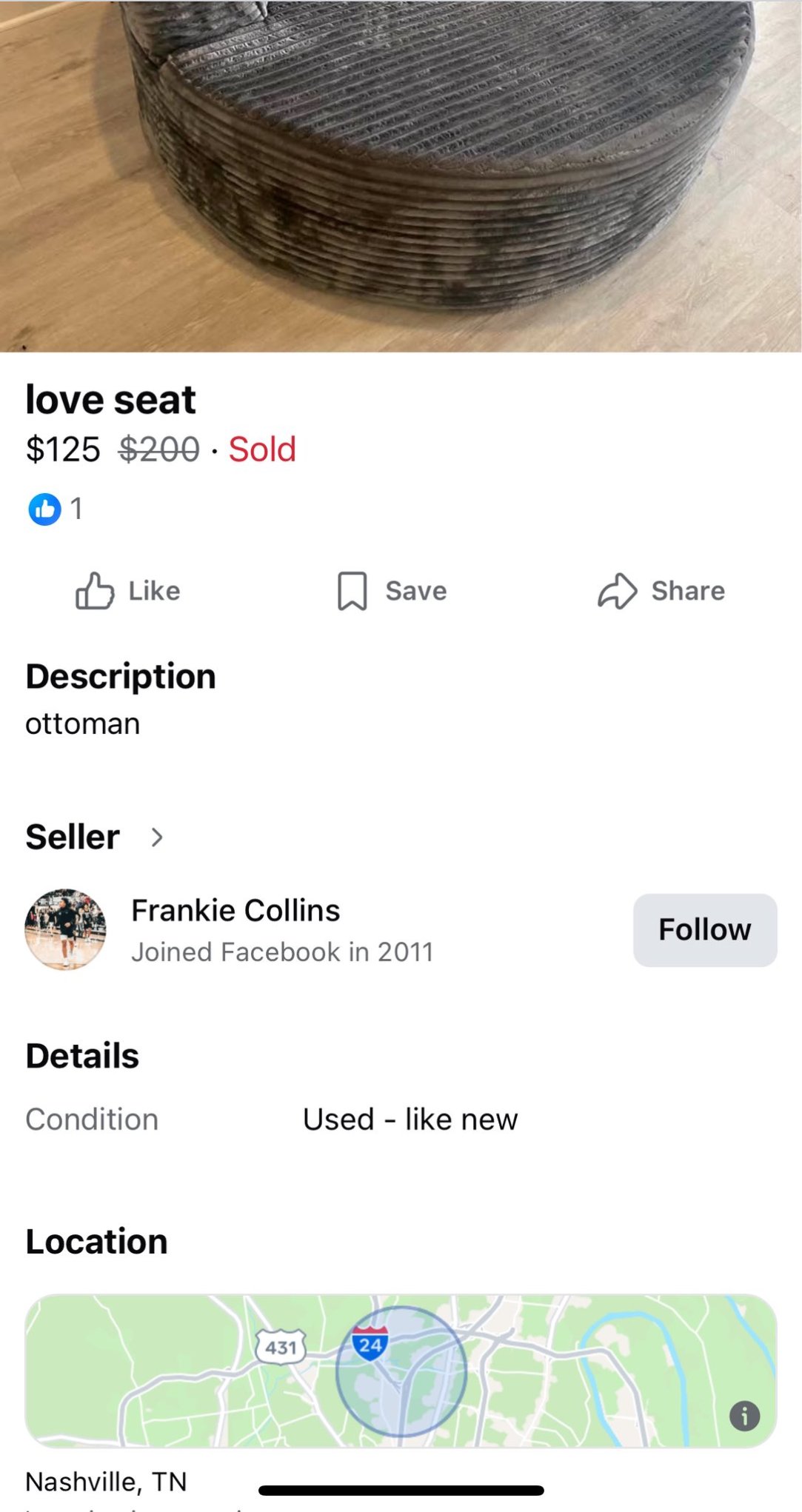 Frankie Collins Facebook Marketplace