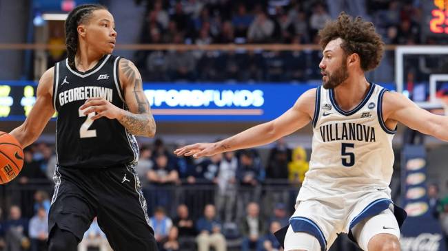 Georgetown vs Villanova basketball