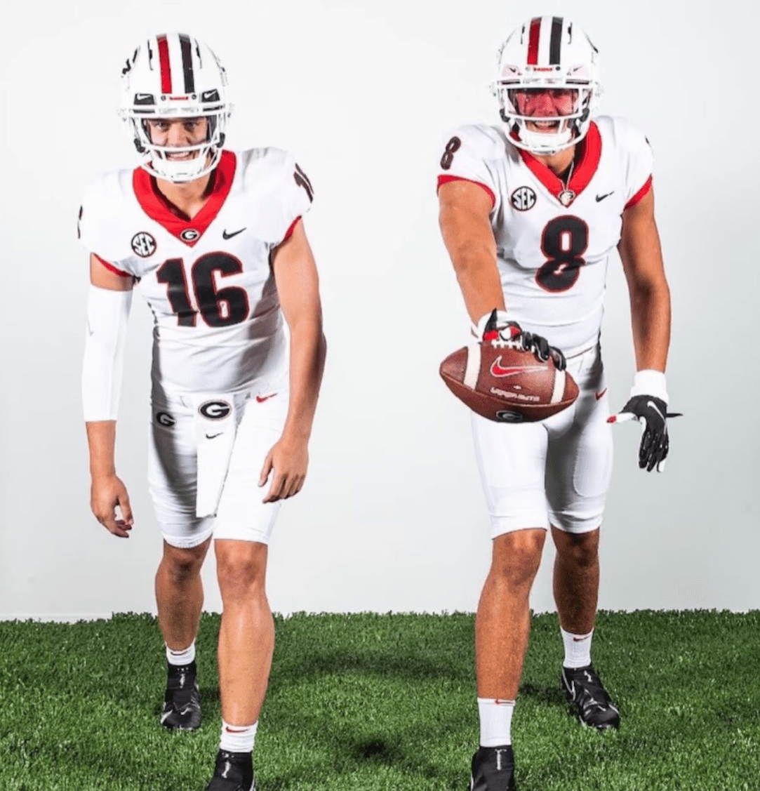 Georgia Football White Helmet