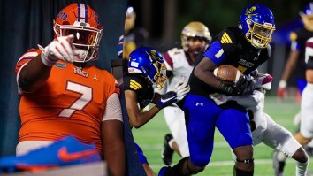 Florida’s Monstrous 313-Pound Tight End Creates Debate Over His Position While Dwarfing Teammates
