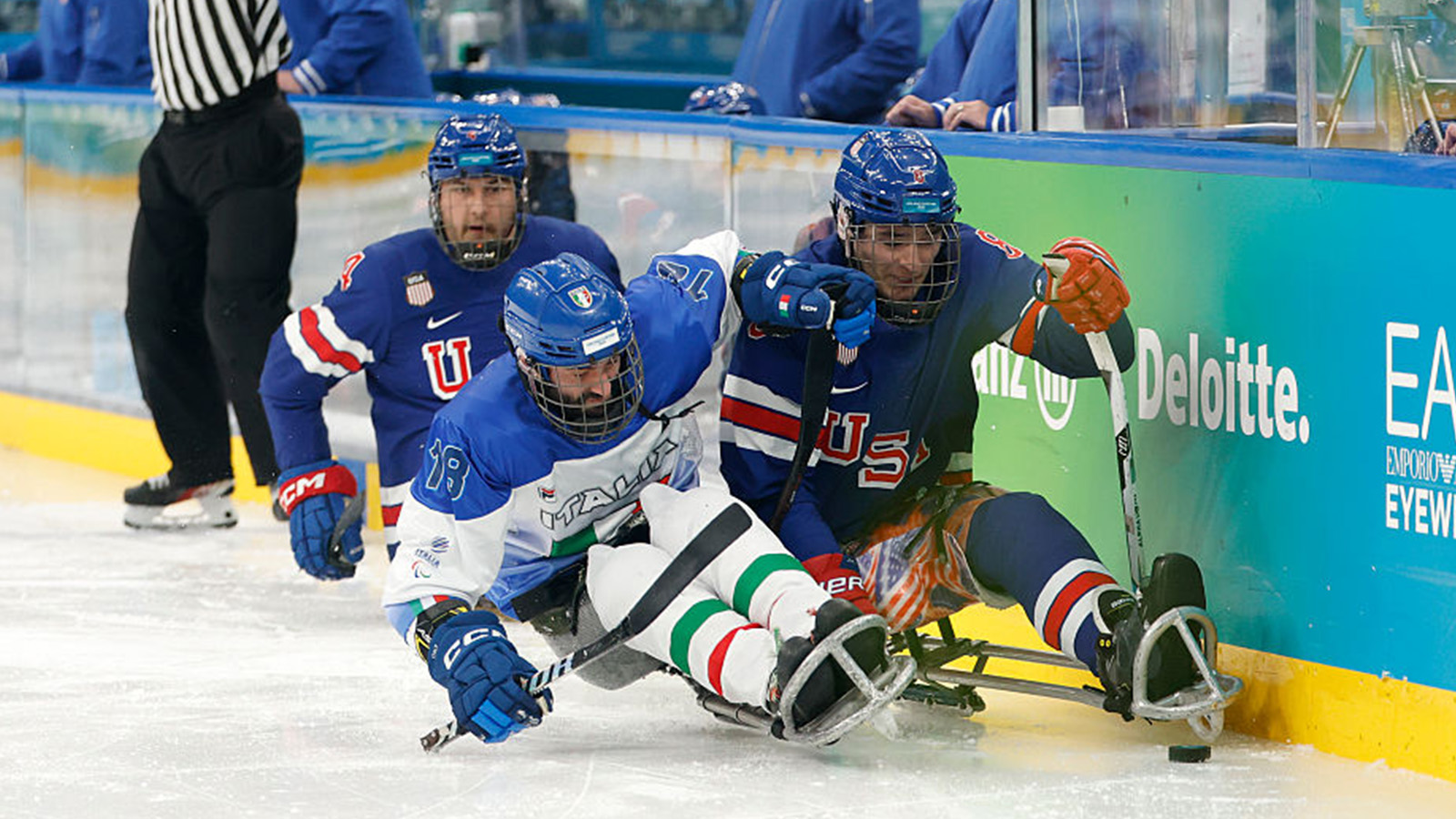 How Do Sled Hockey Players Change Lines At Paralympics?