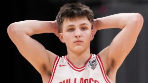 Indiana high school basketball shot clock crown point stall hold boo mt vernon