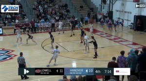 Indiana High School Basketball Shot Clock Hanover Central Lowell Combined Score
