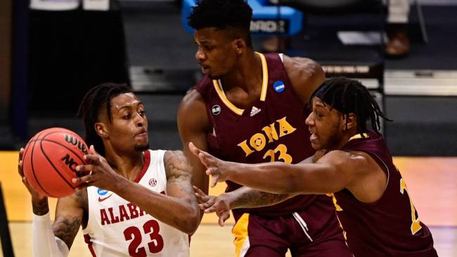Iona vs Alabama in 2021 NCAA Tournament