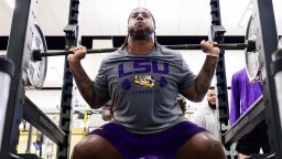 Jordan Seaton’s Dramatic Weight Transformation At LSU Is Focused More On His Body Composition