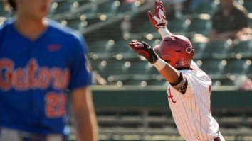 Alabama Baseball Player Trolls Rival After Failed Retaliation For Disrespectful Bat Flip