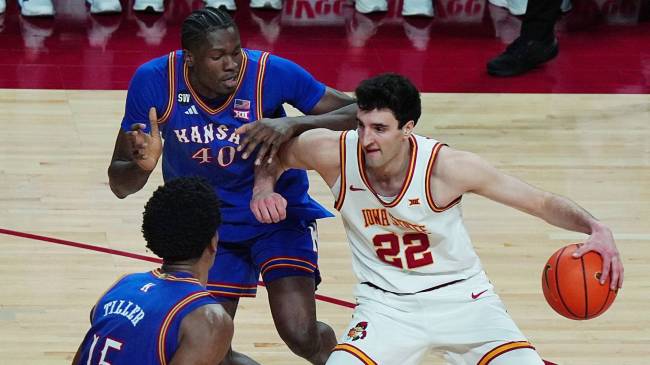Kansas vs Iowa State basketball