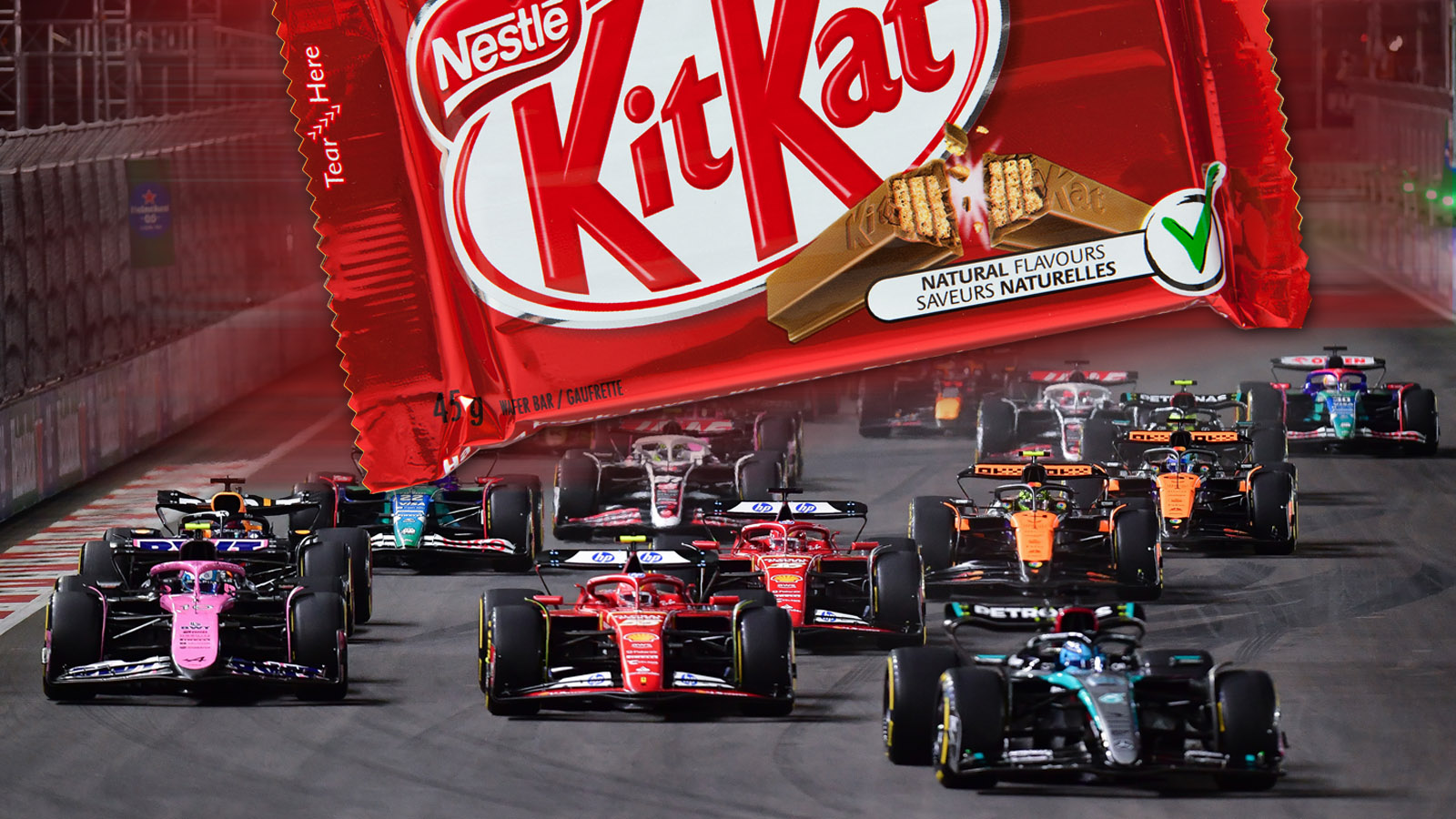 Why Did KitKat Create A Life Size F1 Car Out Of Chocolate why-did-kitkat-create-a-life-size-f1-car-out-of-chocolate