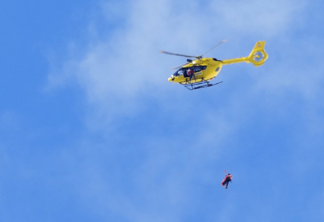 Lindsey Vonn Airlift Olympics