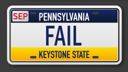 New Pennsylvania License Plates Causing Automated Camera Systems To Malfunction, Send People Bills