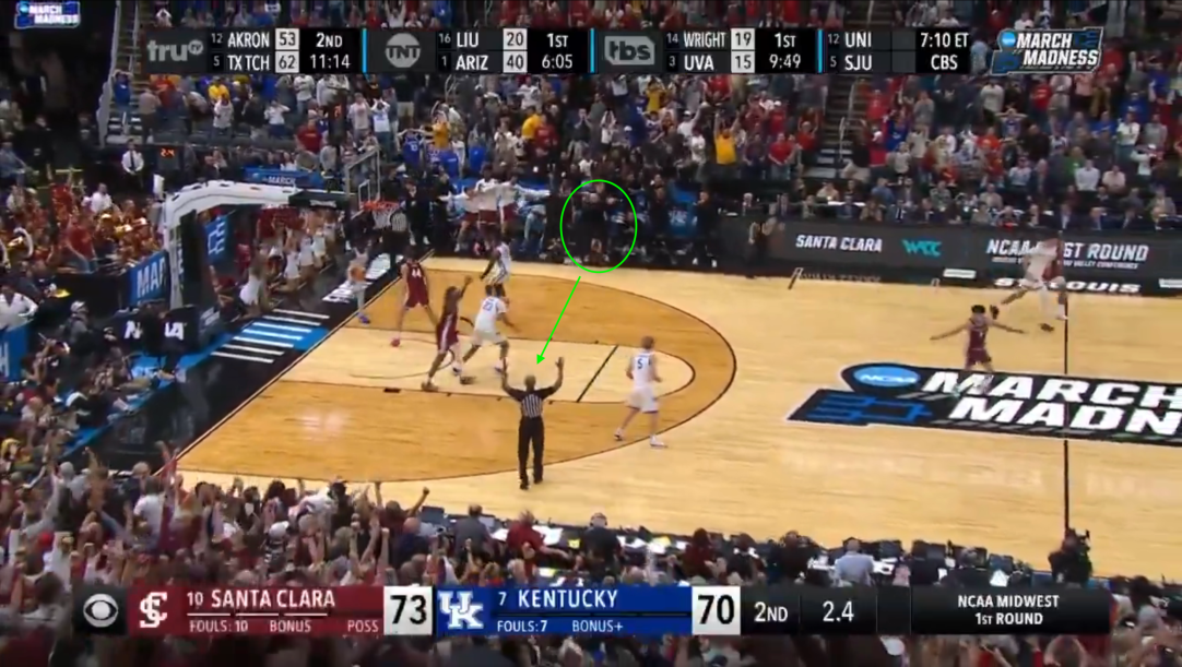 Santa Clara Herb Sendek Timeout