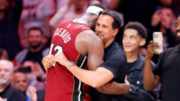 Miami Heat Coach Erik Spoelstra Channeled Conor McGregor When Defending Bam Adebayo’s 83 Points