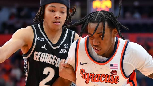 Syracuse vs Georgetown basketball