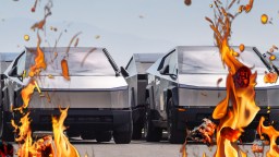 Investigation Underway After Two Tesla Cybertrucks Are Incinerated In California Parking Garage