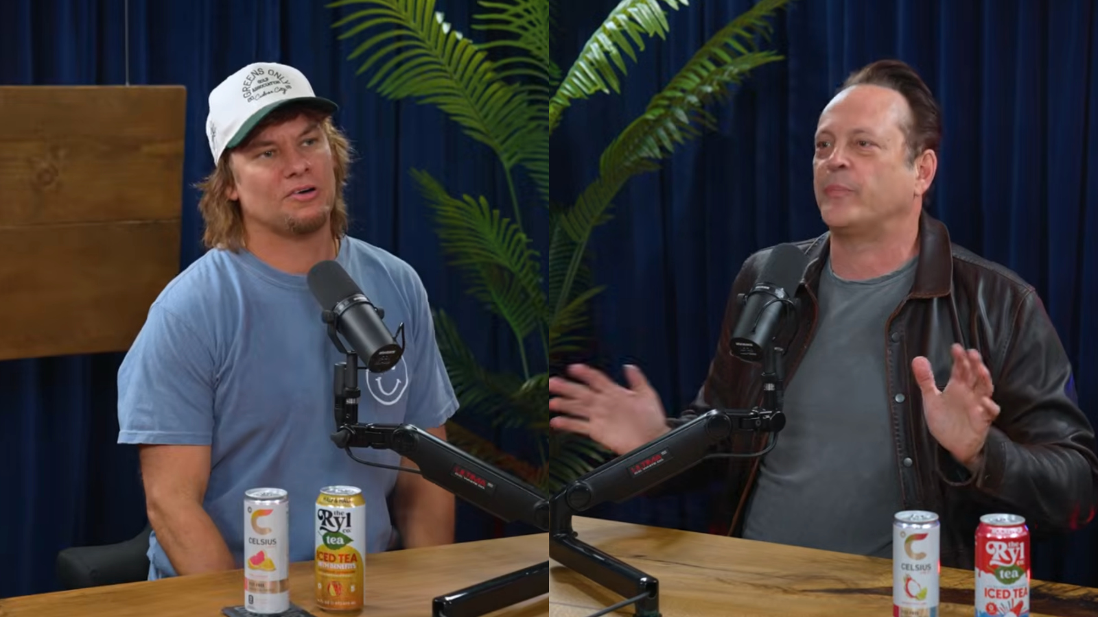 Vince Vaughn and Theo Von discuss late night TV and politics