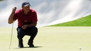 Tiger Woods at The Masters