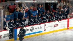 UConn Hockey Robbed Of Crucial Fast Break In Overtime When UMass Suddenly Shut Off The Lights