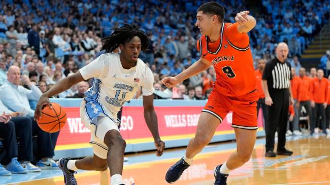 UNC vs Virginia basketball