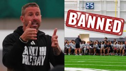Brian Hartline Bans USF Running Backs From College Football Locker Room As Punishment For Tardiness