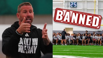 Brian Hartline Bans USF Running Backs From College Football Locker Room As Punishment For Tardiness